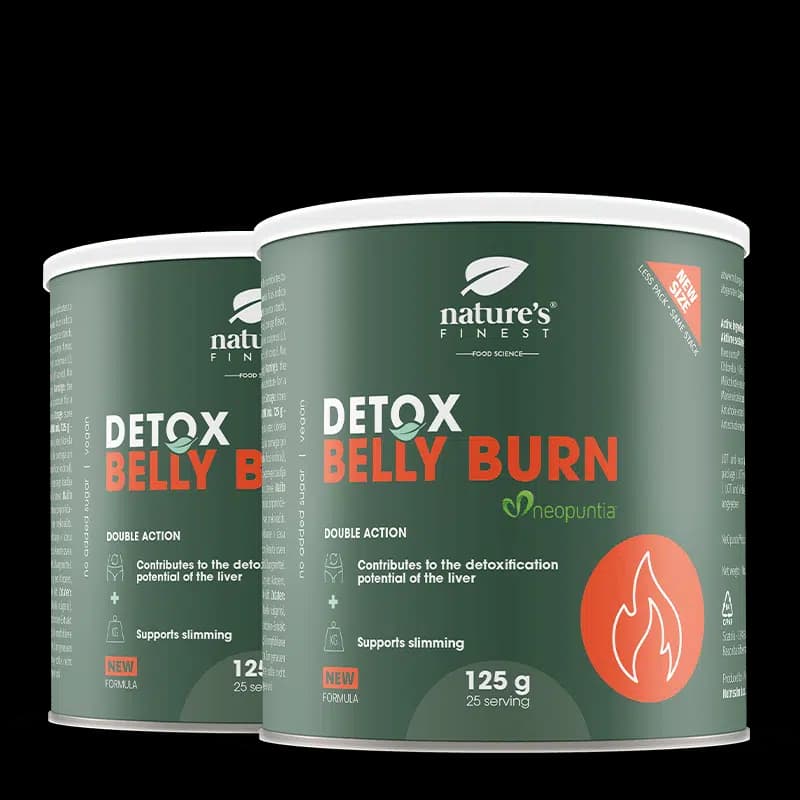 Nature’s Finest Mancore Belly Burn | suplement dla mężczyzn na szczuplejszą talię i bardziej płaski brzuch | Neopuntia, chlorella, ostropest
