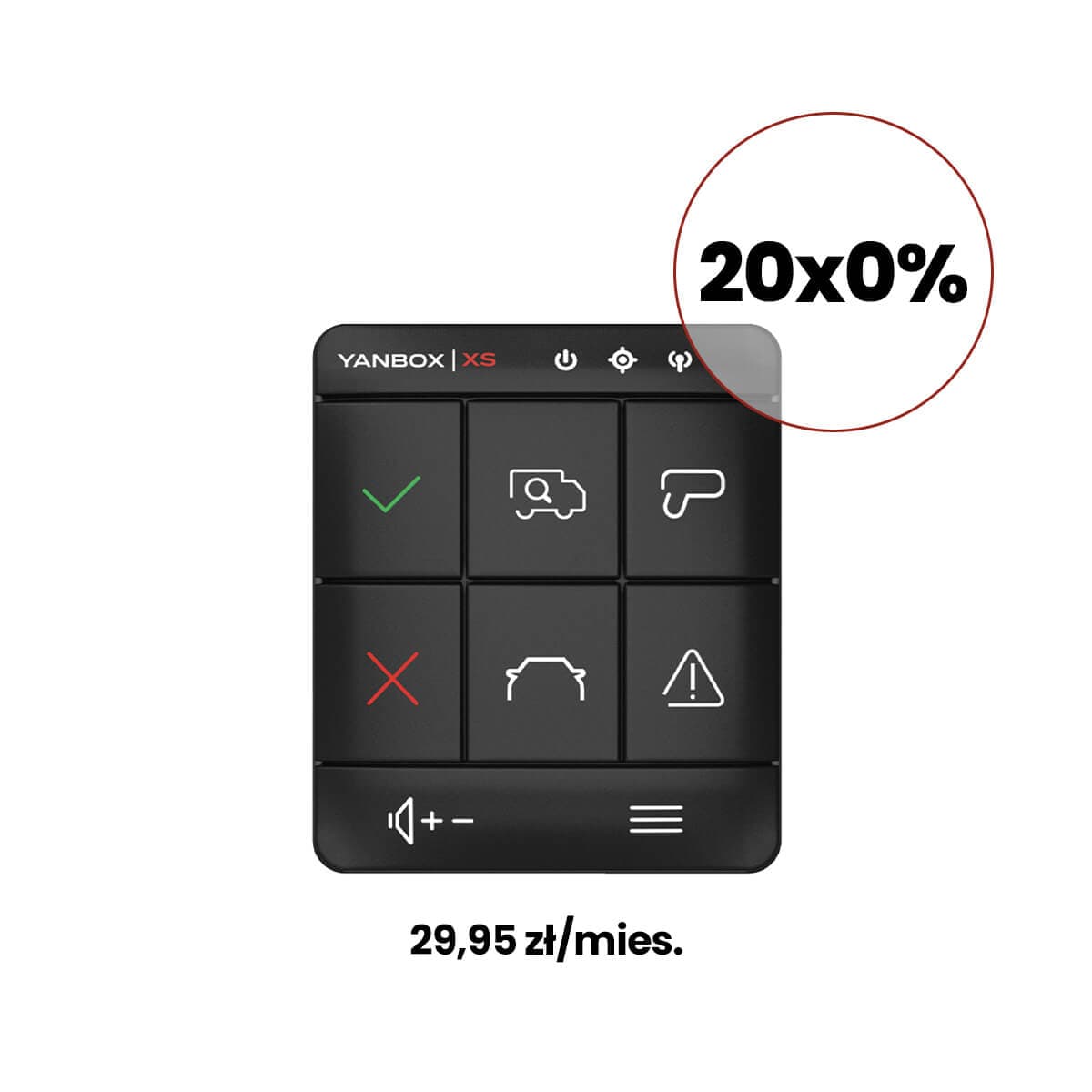 YANBOX Yanosik XS - 3 miesiące abonamentu