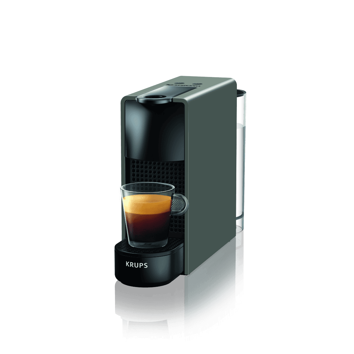 Ekspres do kawy kapsułkowy KRUPS NESPRESSO XN110B ESSENZA MINI szary