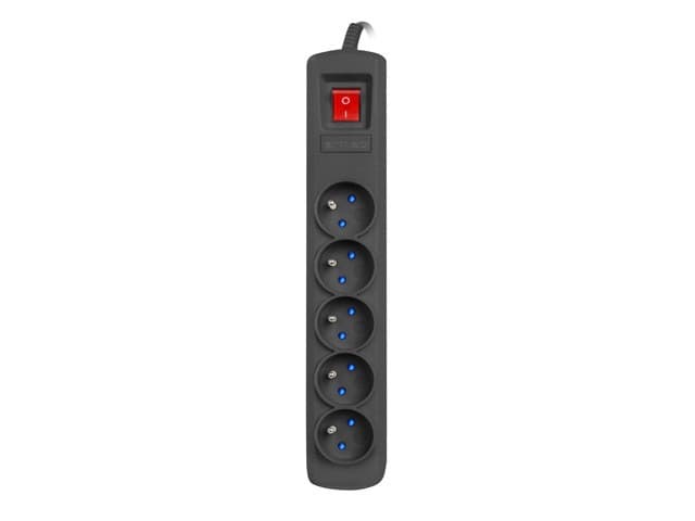 Armac Listwa zasilająca ARC5 1,5 m ARC5/15/CZ czarna