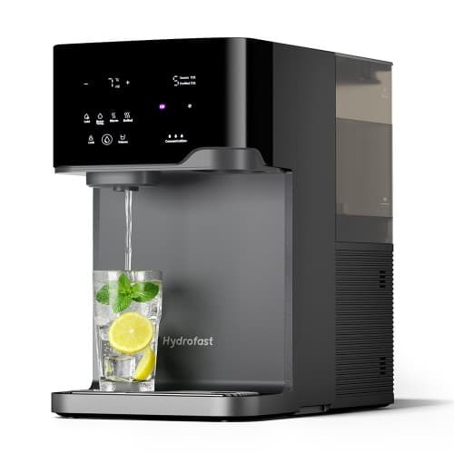 Hydrofast C300 nablatowy oczyszczacz wody RO – UV, gorąca, zimna i gazowana woda, kompletne domowe centrum nawodnienia