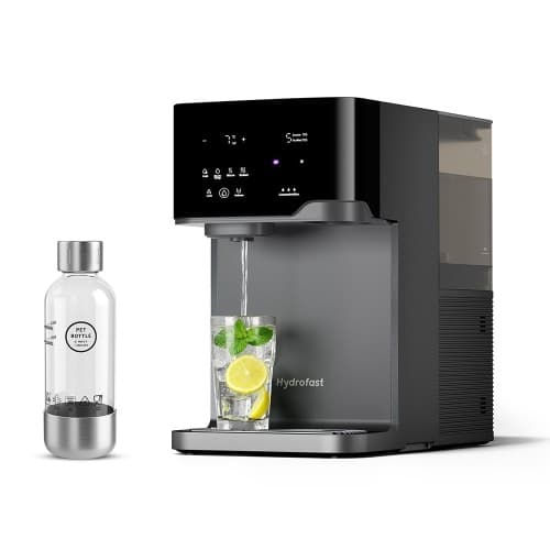 Hydrofast C300 Nablatowy oczyszczacz wody RO z 1 dodatkową butelką do gazowania Hydrofast BUB01